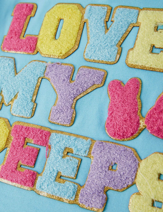Love My Peeps Appliqué Outfit