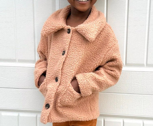 Stevie Teddy Caramel Jacket