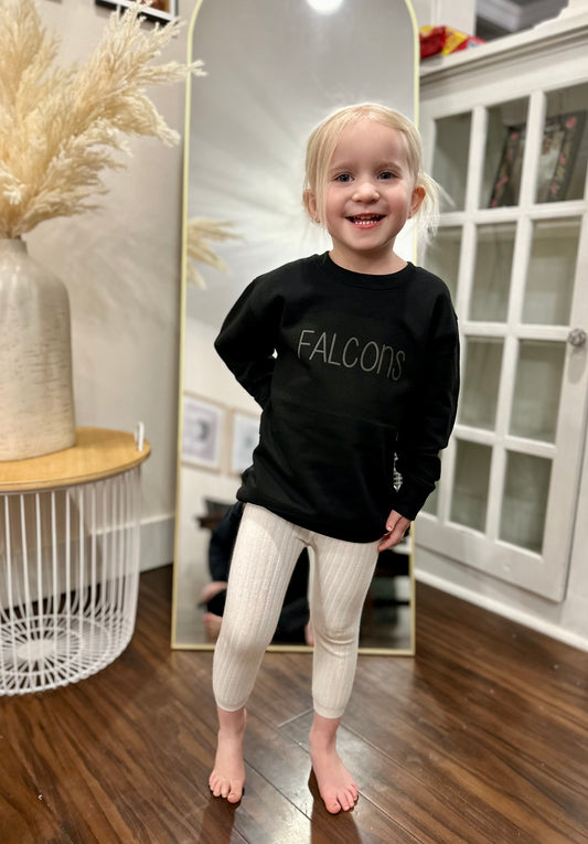 Black on Black Puff Falcon Crews