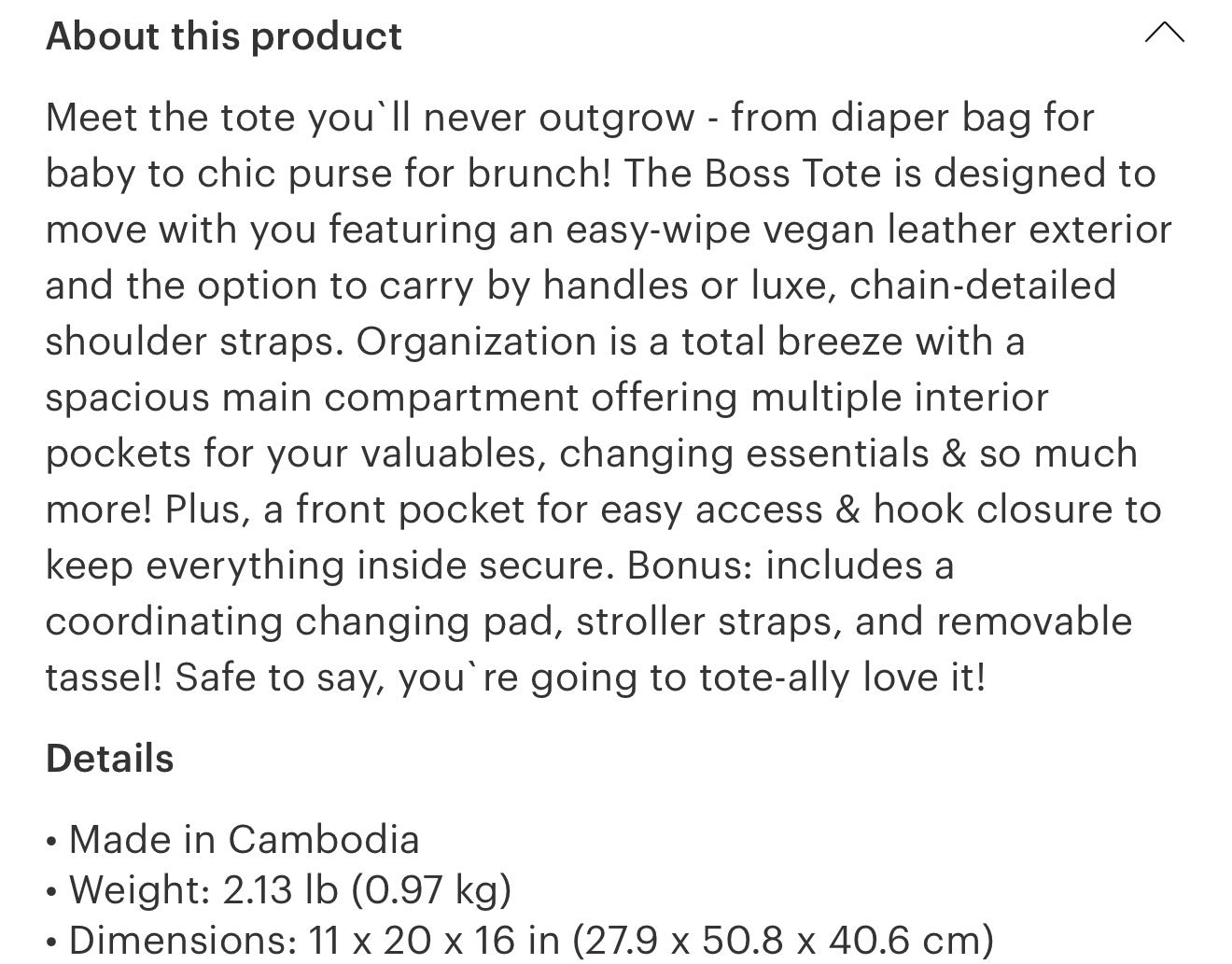 Nash Saddle Boss Tote