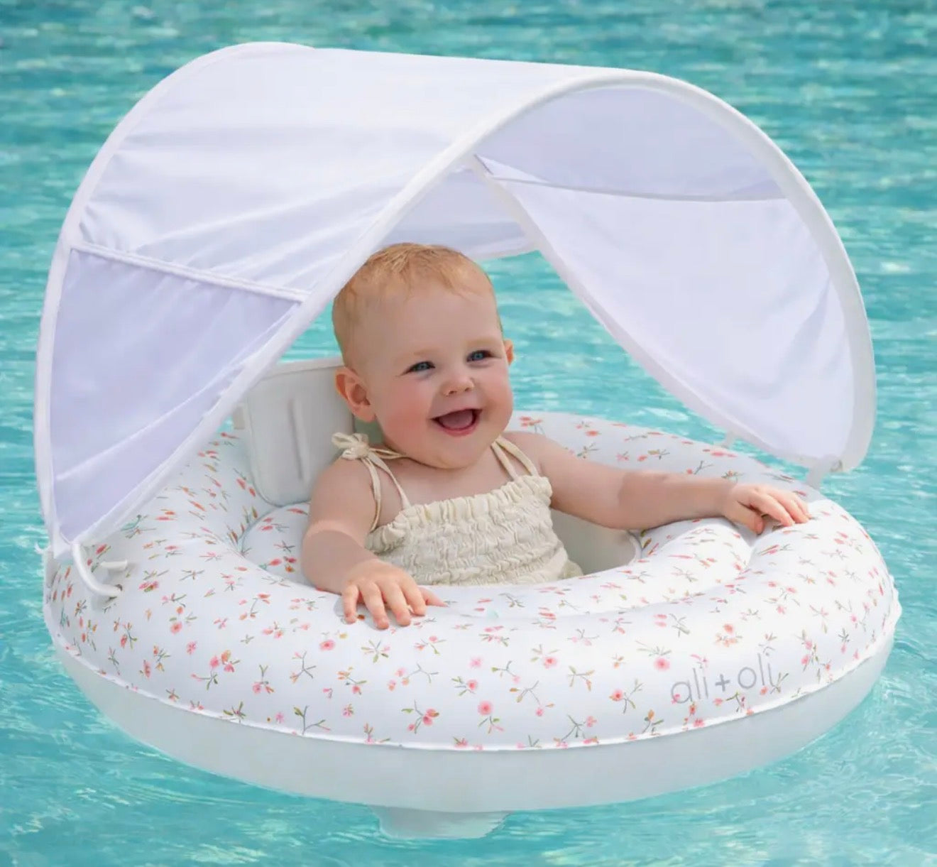 Swim Seat with Sun Canopy