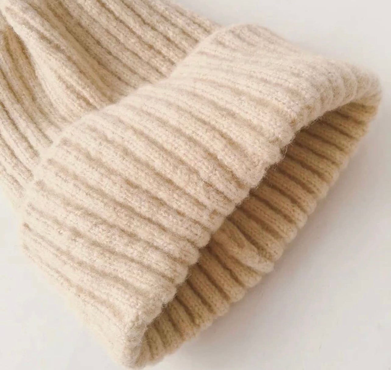 Winter Pom Pom Beanie Hat