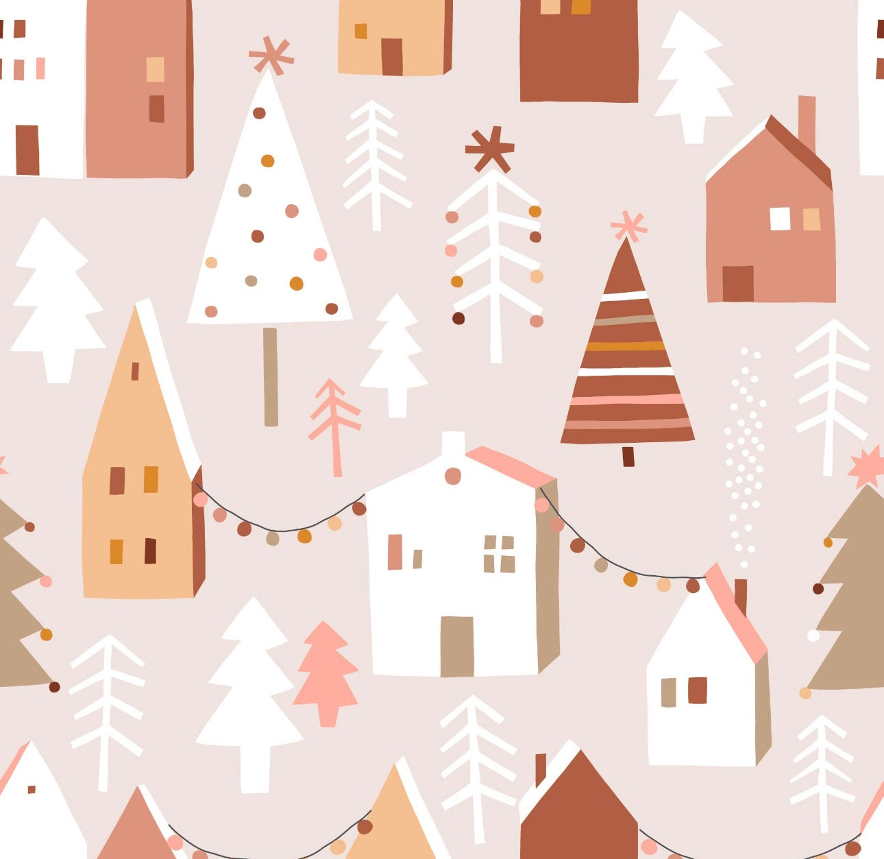 Winter Village Baby+Kid Jammies