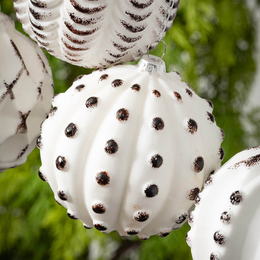 Black+White Ball Ornaments