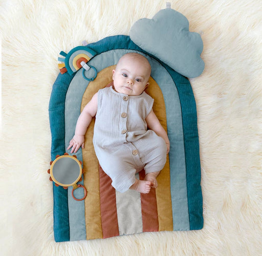 Tummy Time Rainbow Playmat