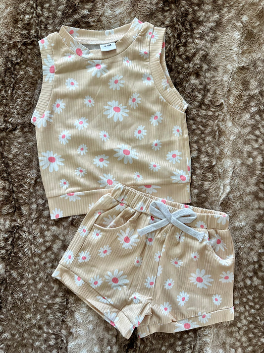 Kasey Floral Tank Set