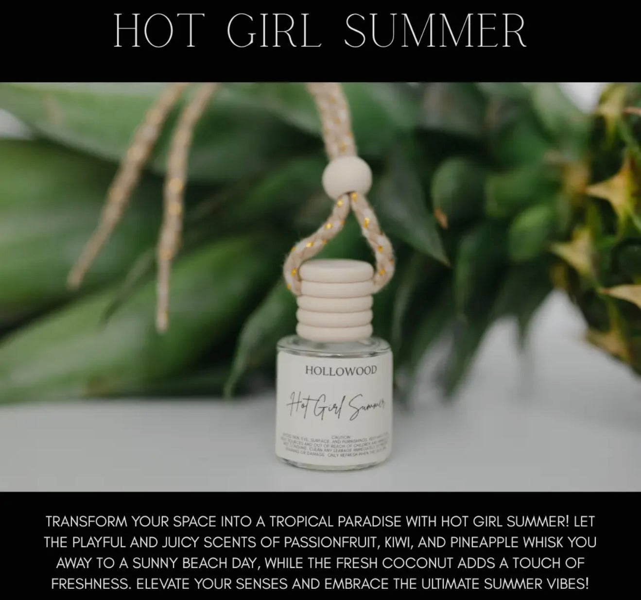 Summer Scent Car Diffusers