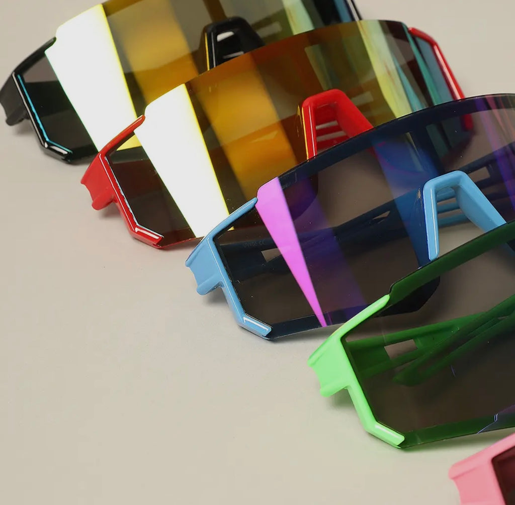 Kids Wrap Around Half Rim Sunglasses