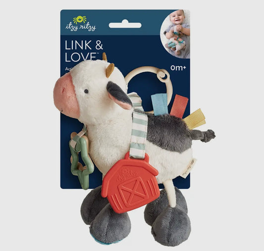 Link & Love Activity Cow Plush