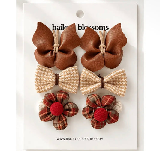 6-Piece Hair Clip Set