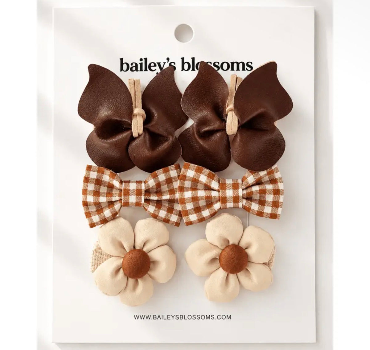 6-Piece Hair Clip Set