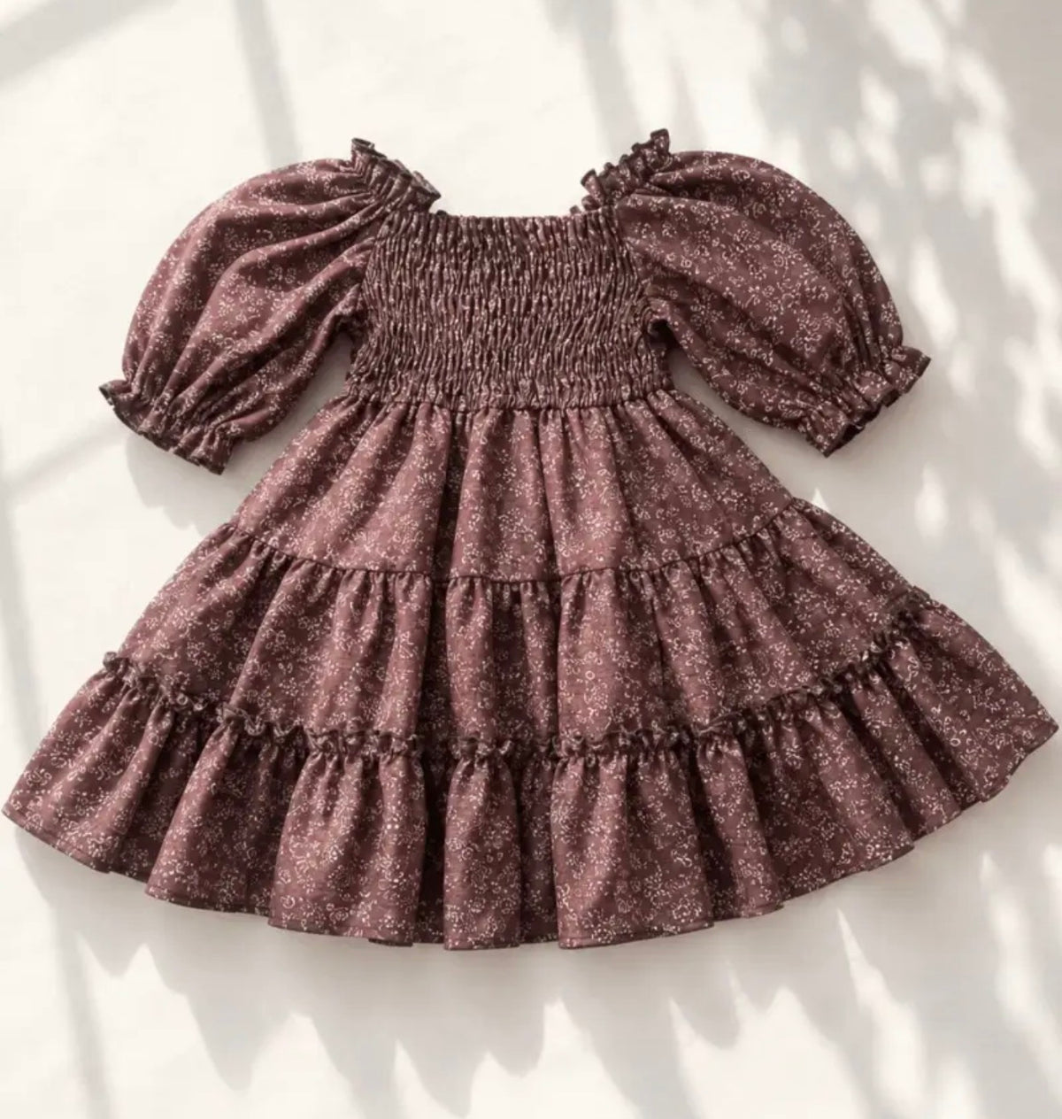 Katherine Cocoa Bloom Dress