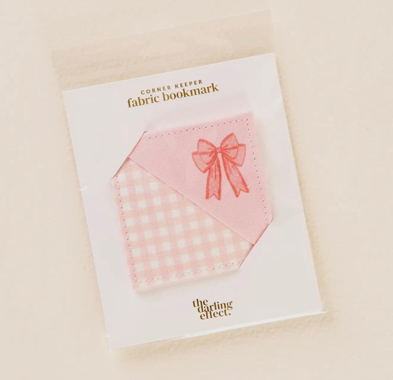 Corner Keeper Fabric Bookmark
