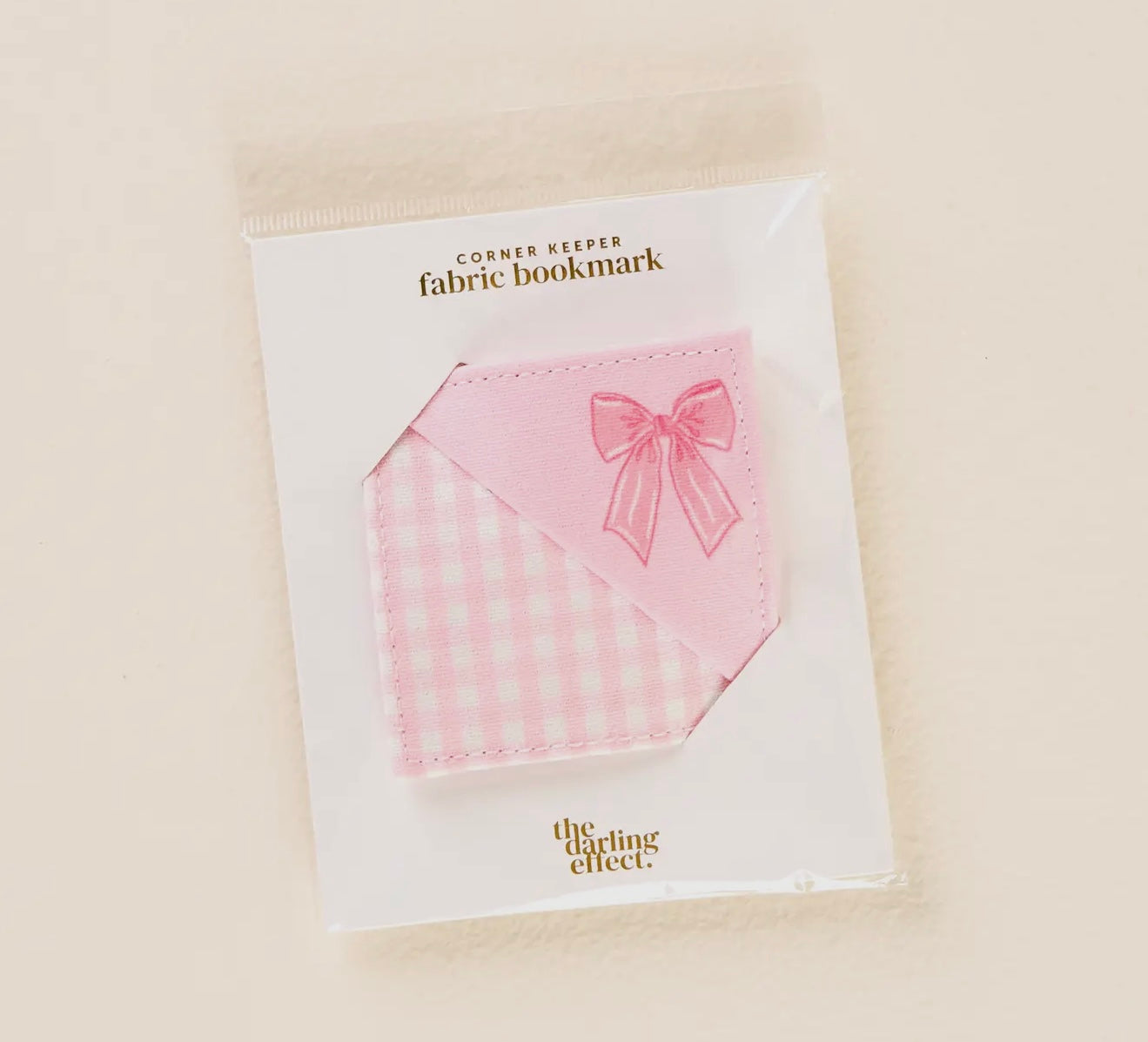 Corner Keeper Fabric Bookmark