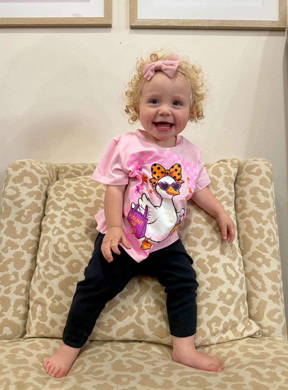 Silly Trick-or-Treat Goose Tee