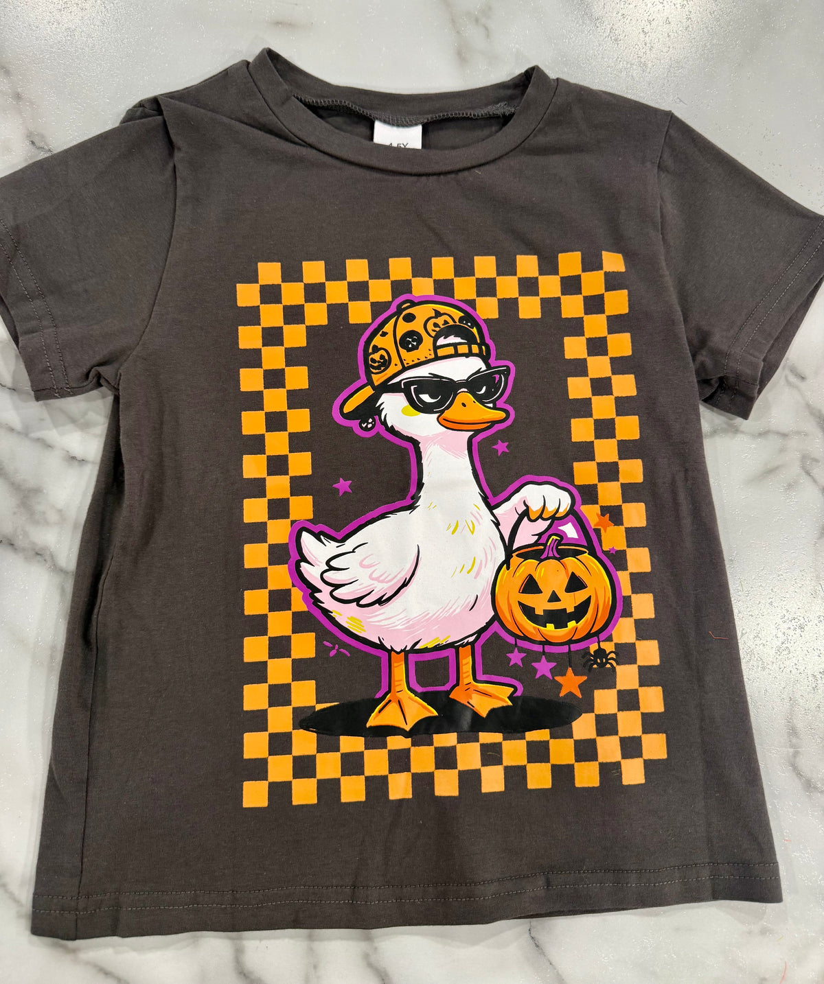 Silly Trick-or-Treat Goose Tee