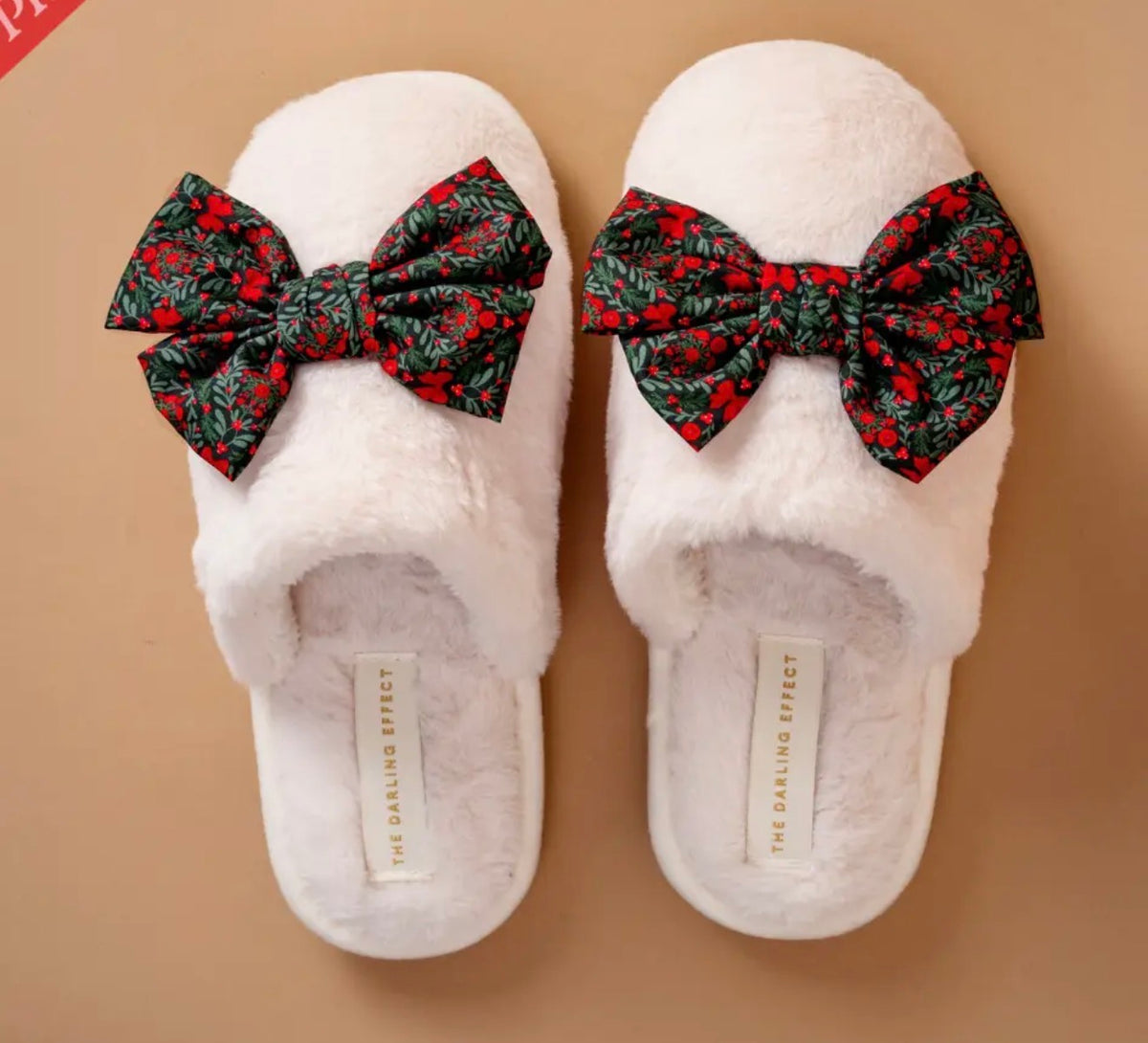 Betty Bow a Merry Moment On Cloud 9 Slippers