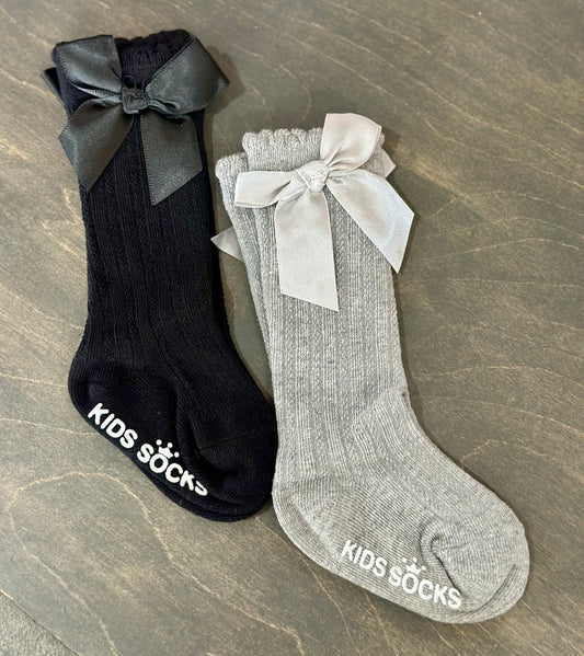 Ribbon Bow Socks
