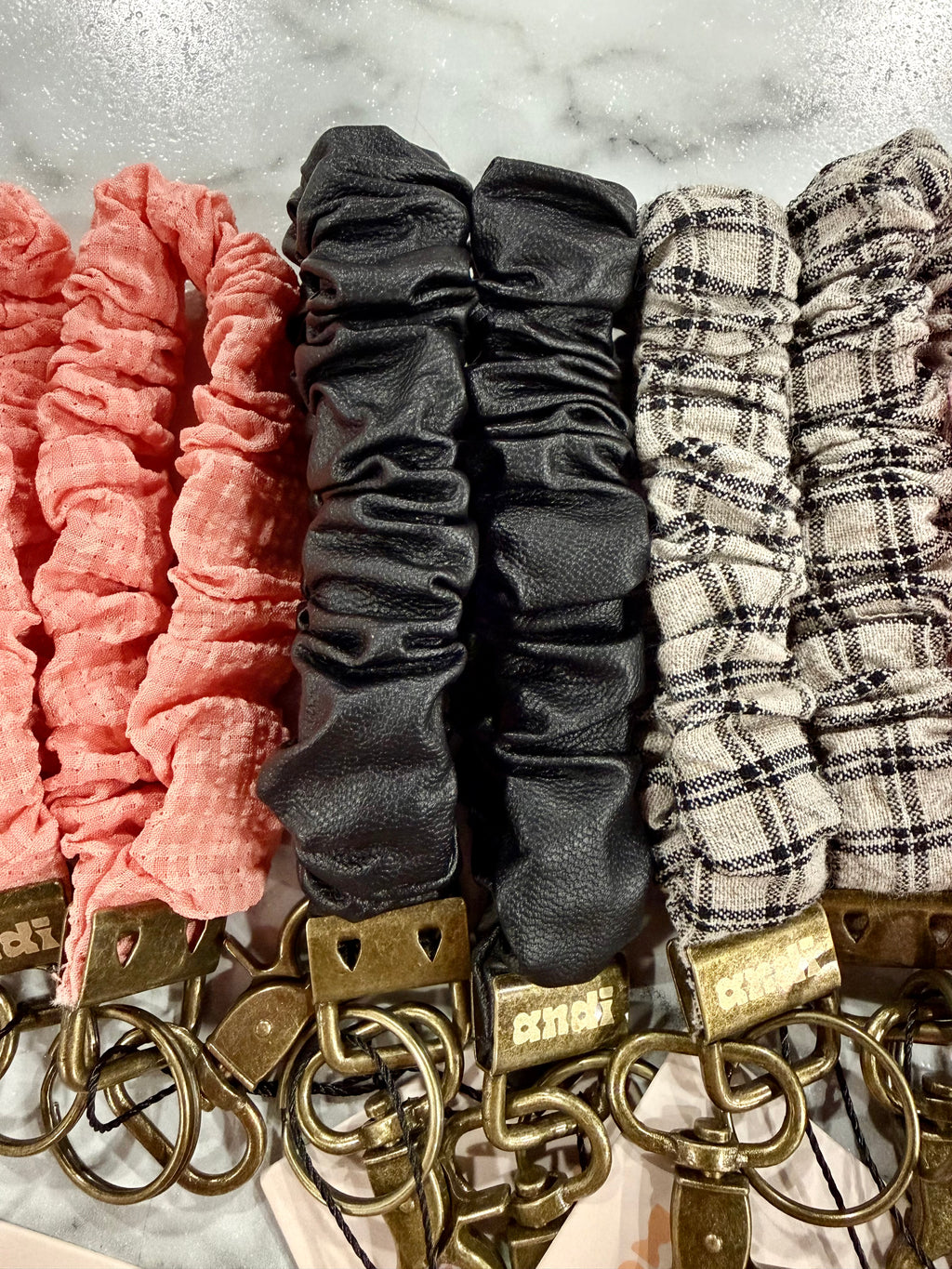 Andi Scrunchy Keychain