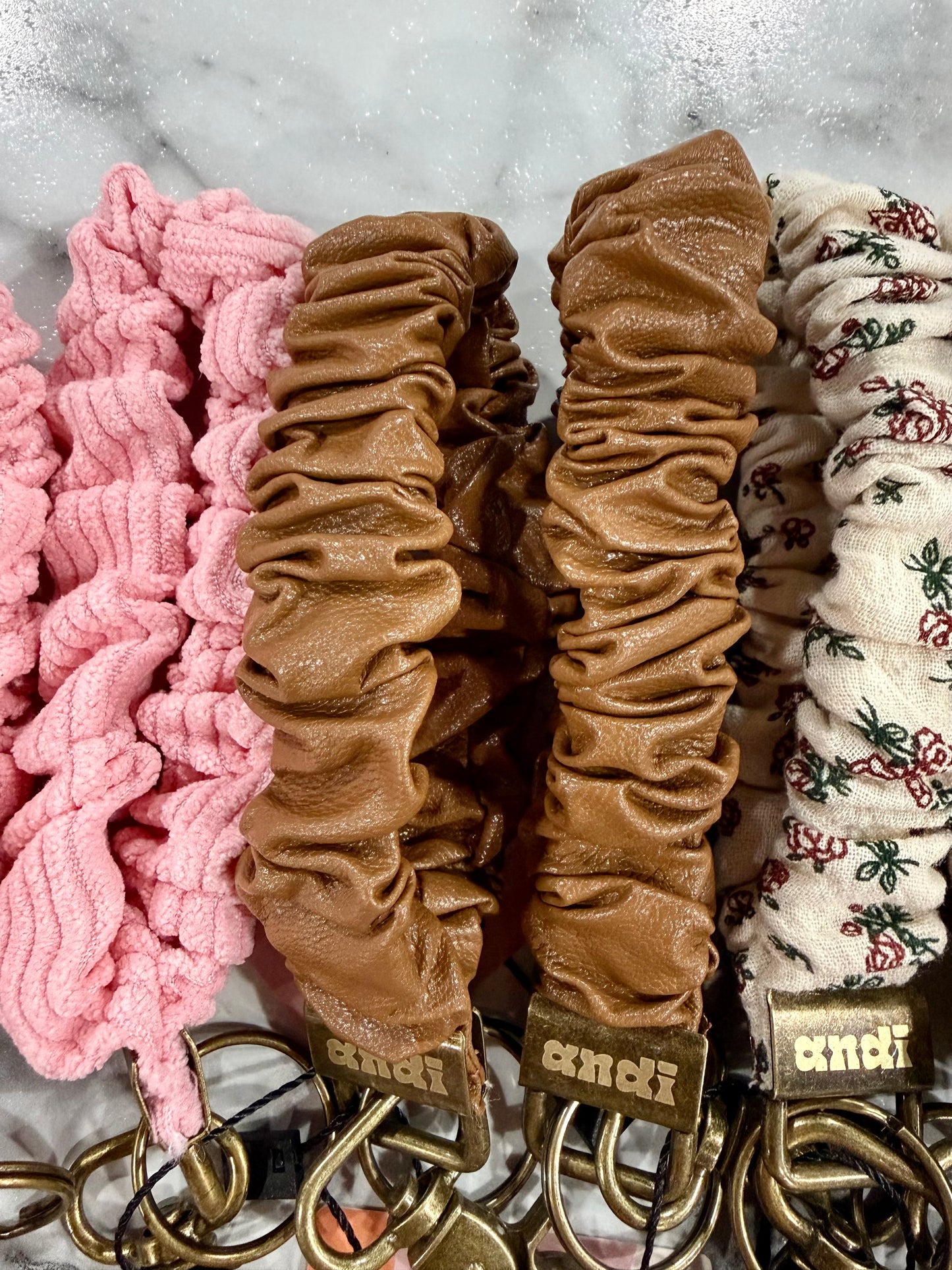 Andi Scrunchy Keychain