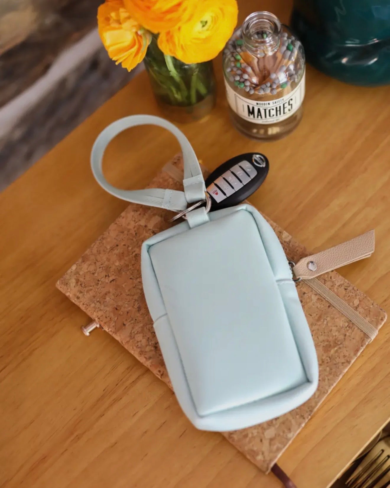 Mint Wristlet