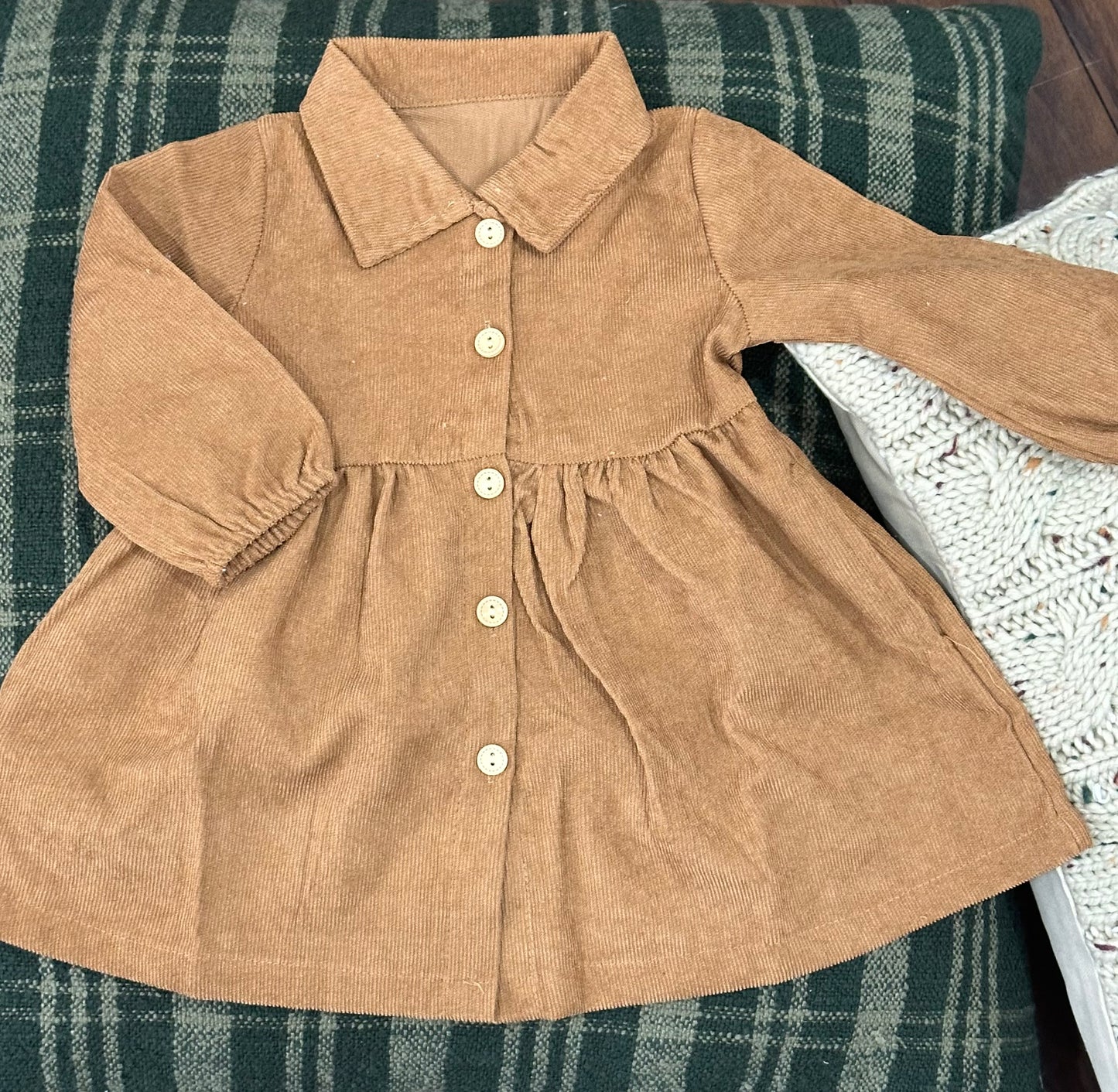 Corduroy Holiday Dress