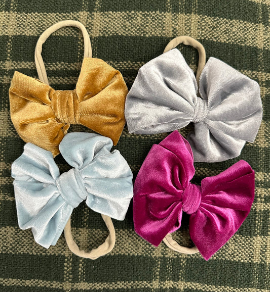 Velour Nylon Headbands