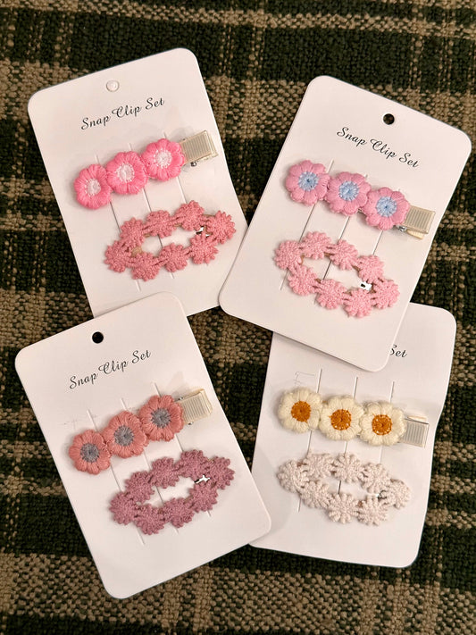 Floral Clip Sets