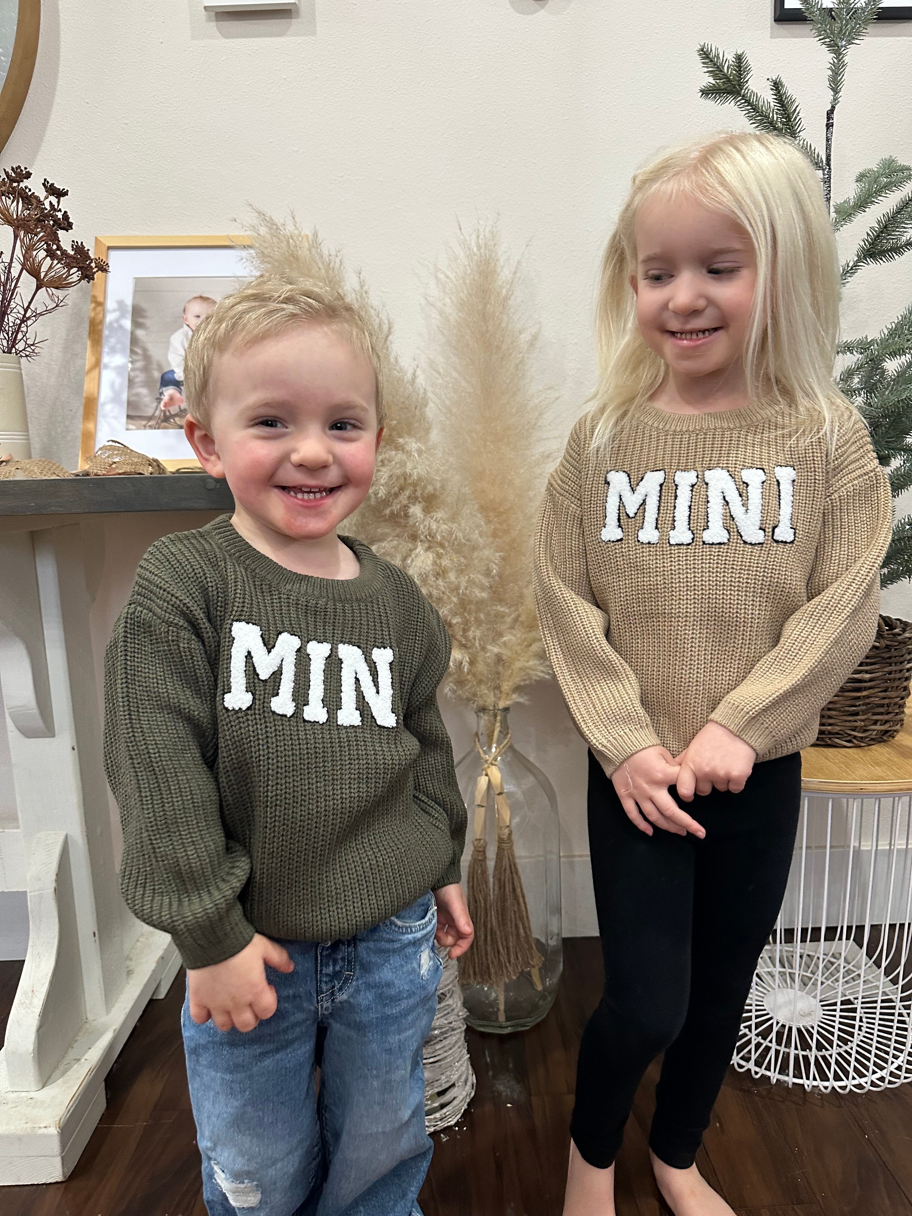 Mini Patch Sweaters