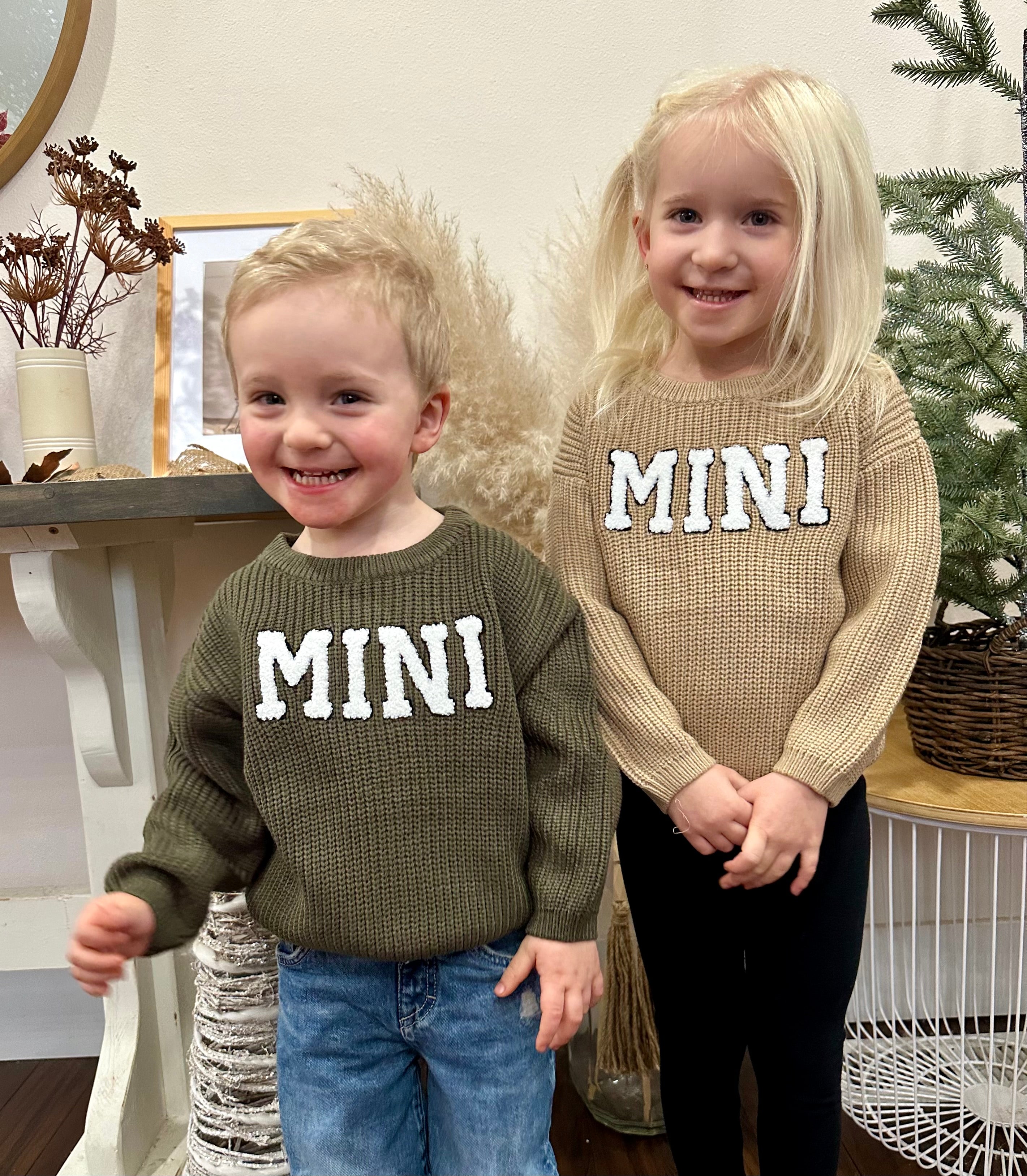 Mini Patch Sweaters