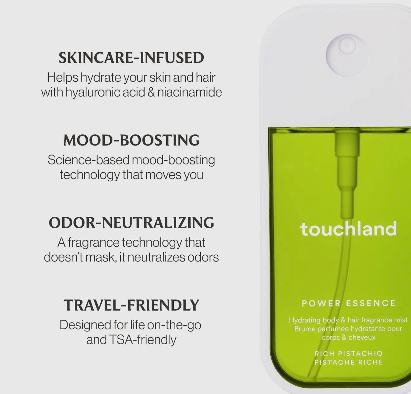 Touchland Power Essence Body & Hair Fragrance