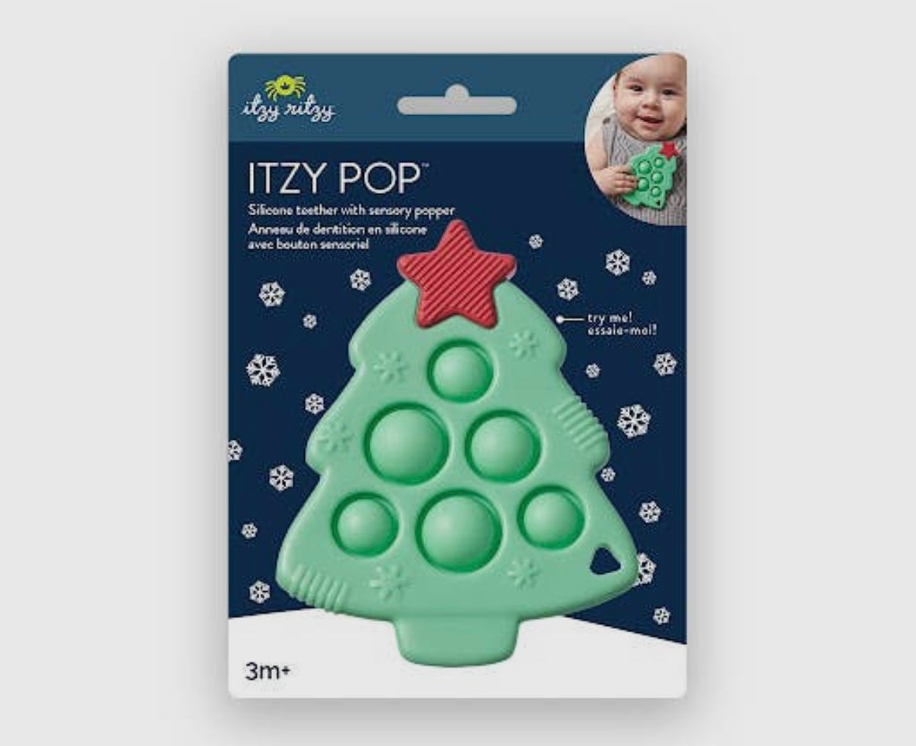Christmas Tree Baby Pop It