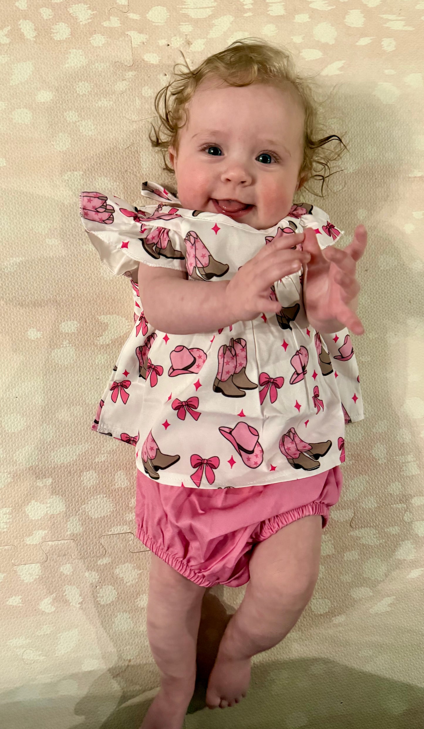 Cowgirl Dress+Bloomer Set