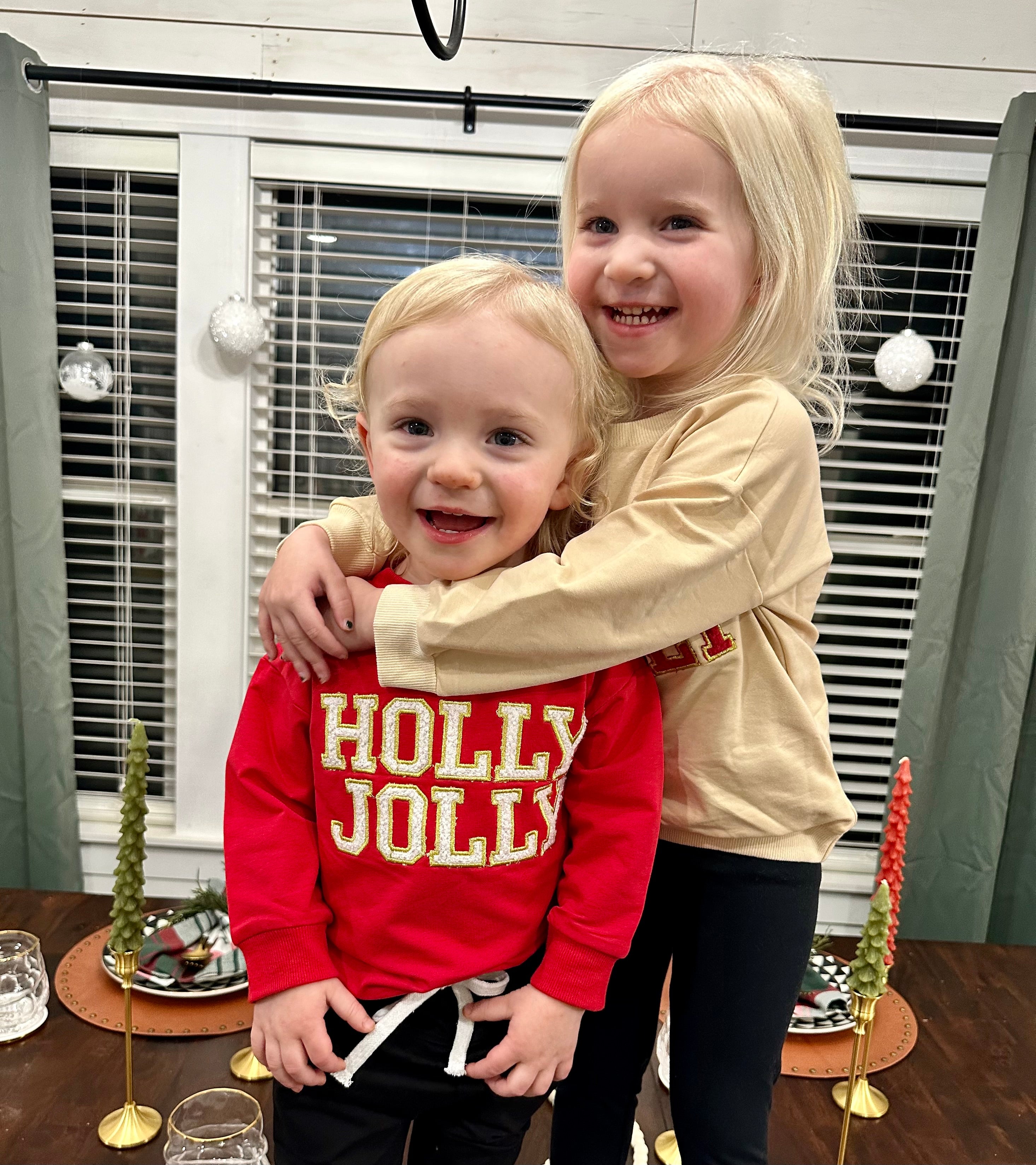 Holly Jolly Crew Pullovers