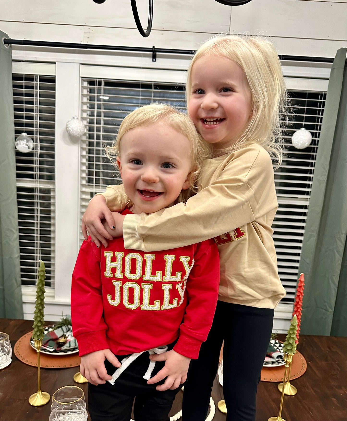 Holly Jolly Crew Pullovers