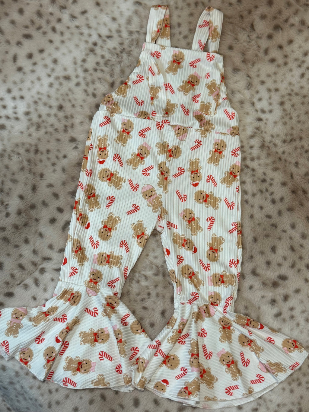 Toddler Christmas Flare Jumpsuits