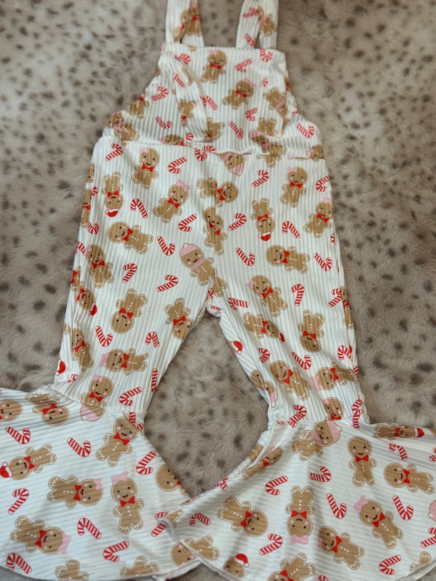 Toddler Christmas Flare Jumpsuits