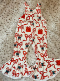 Toddler Christmas Flare Jumpsuits