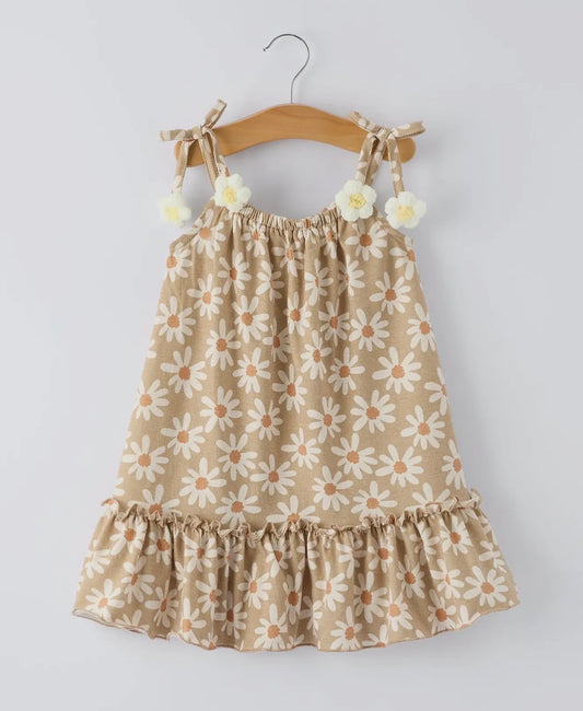 Floral Daisy Girl Dress