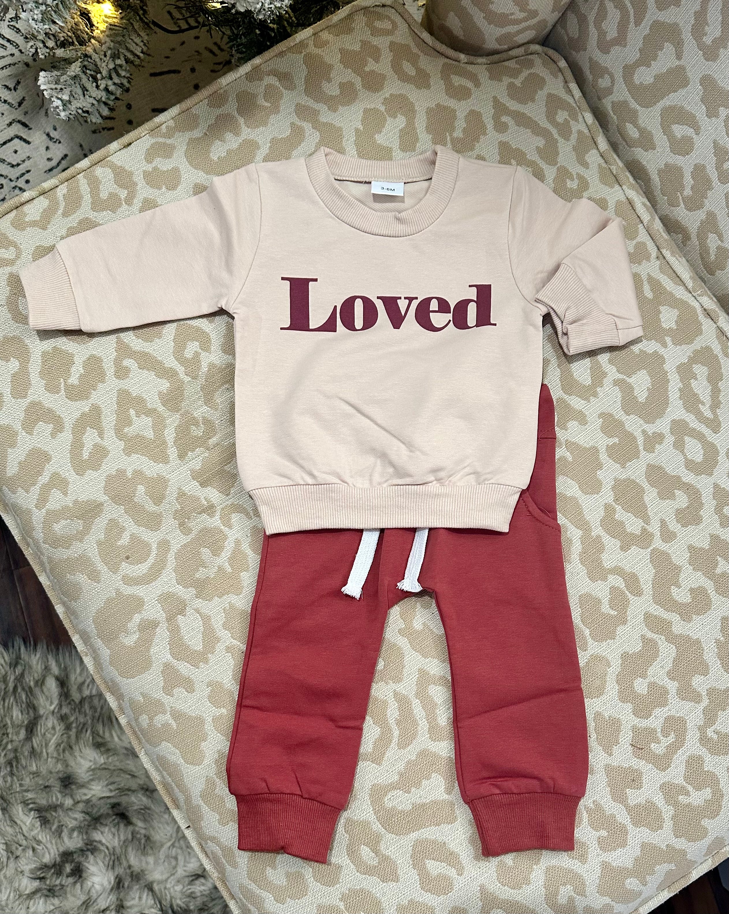 Loved Jogger Set