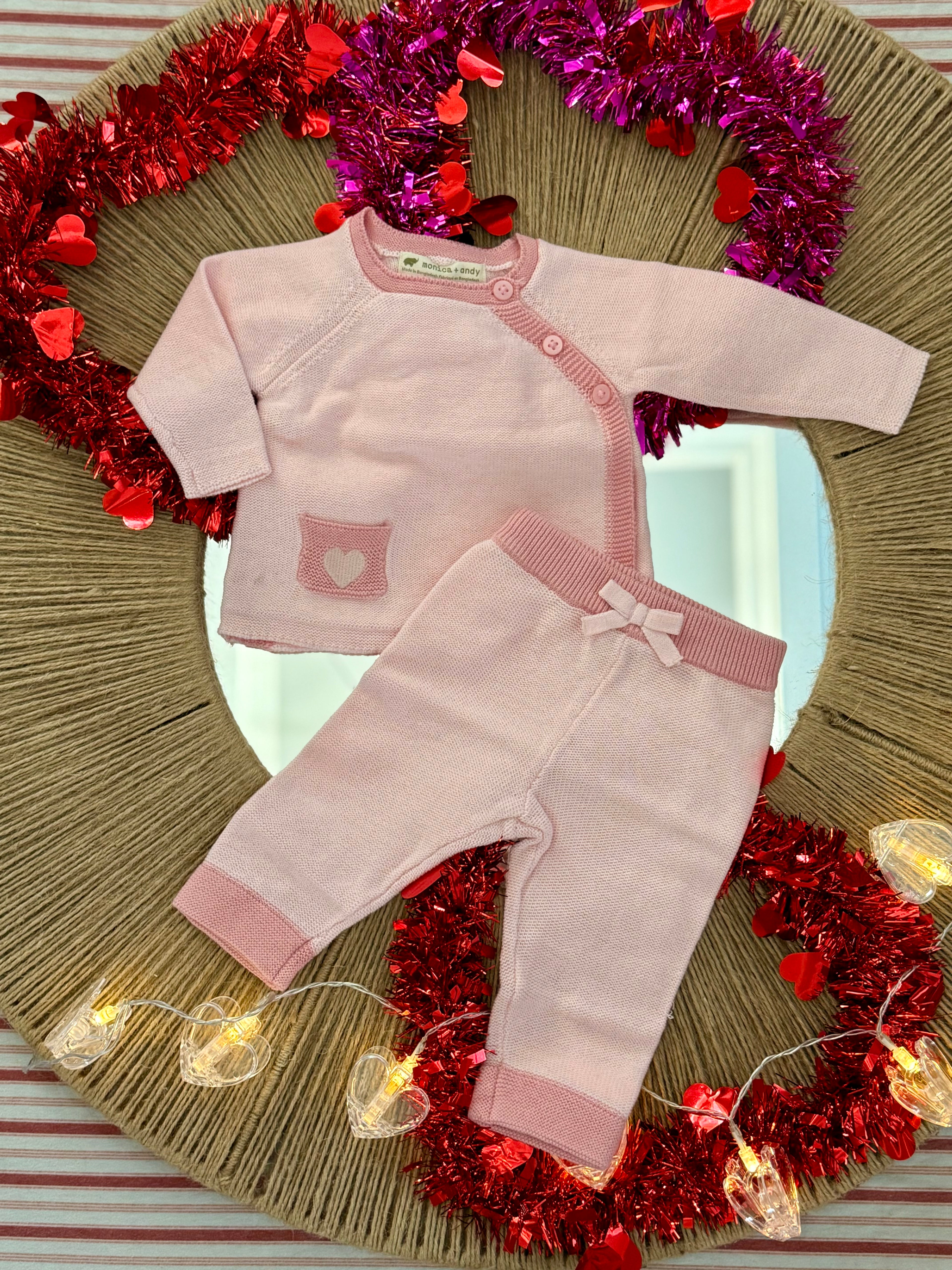 Little Darling Knit Top+Bottom