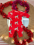 Jack & Jill Heart Dalmatian Romper