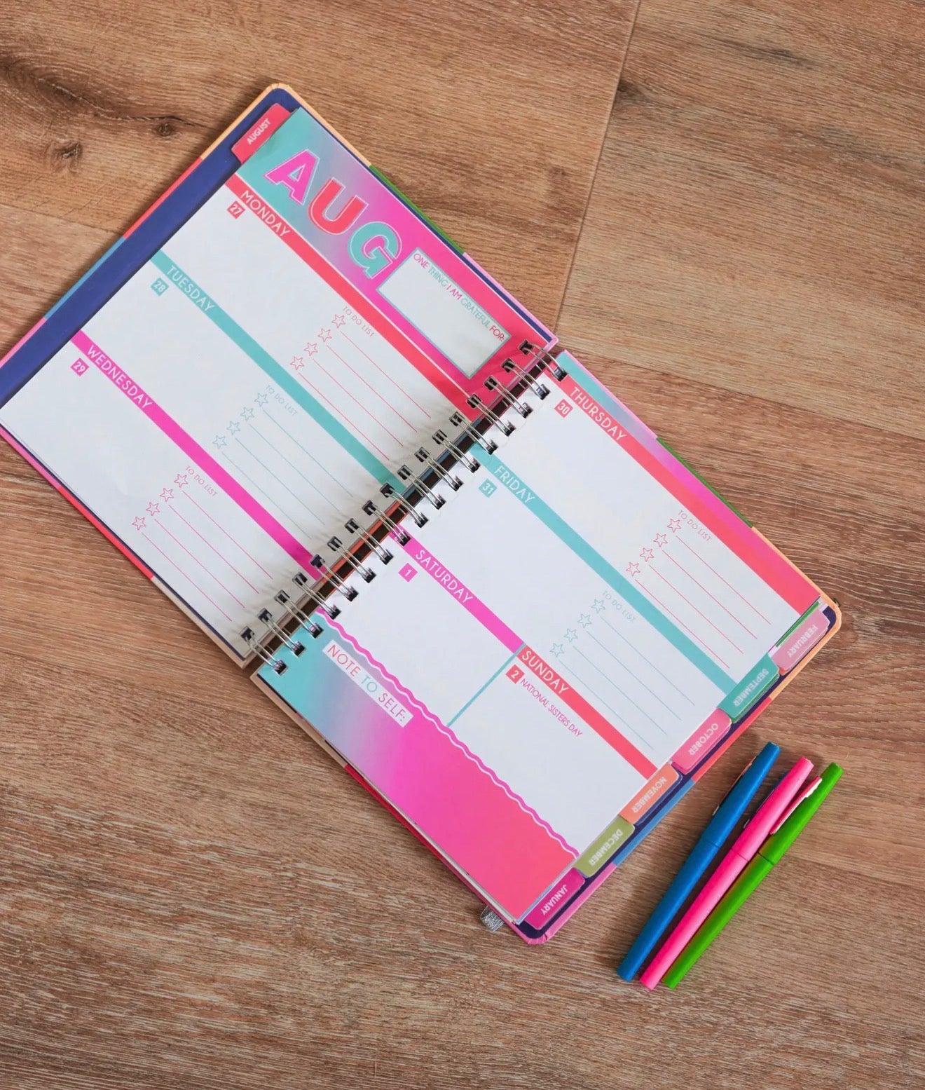 17-Month Notebook Planners