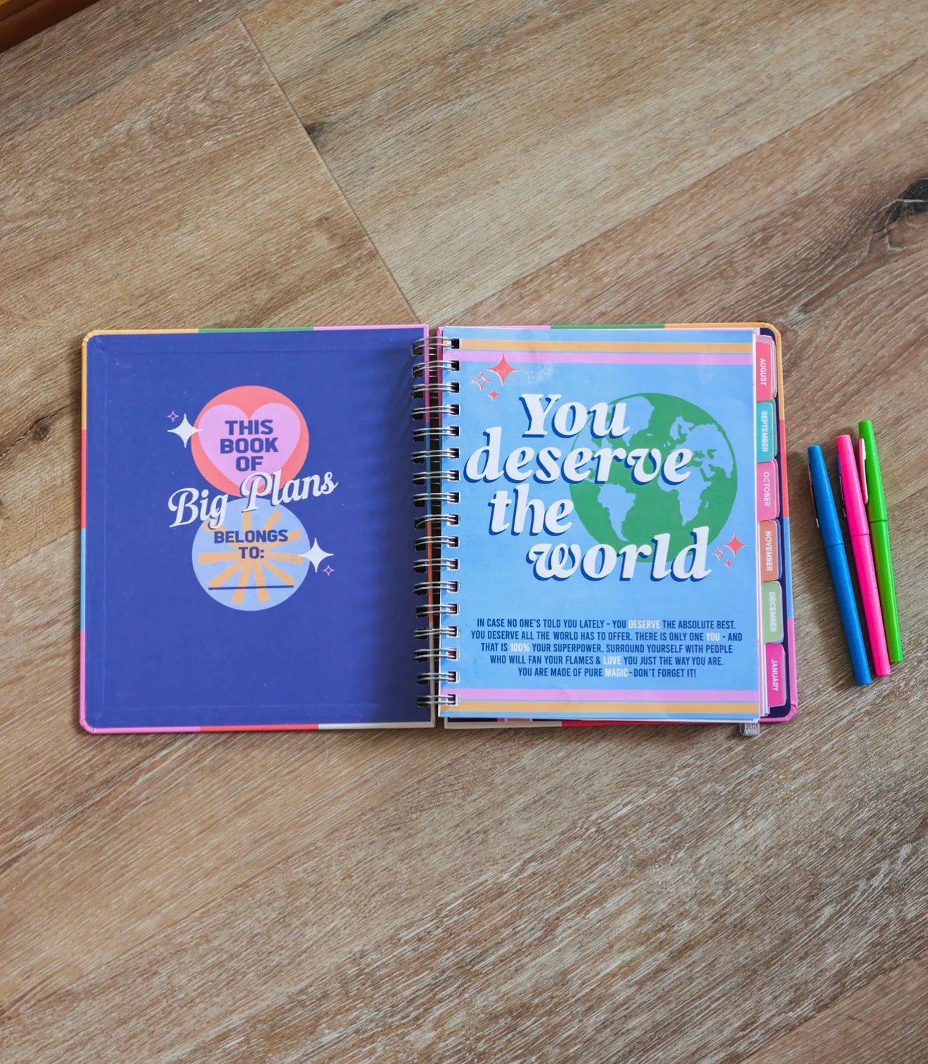 17-Month Notebook Planners