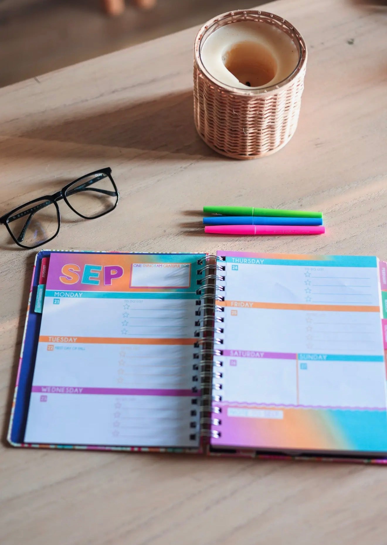 17-Month Notebook Planners