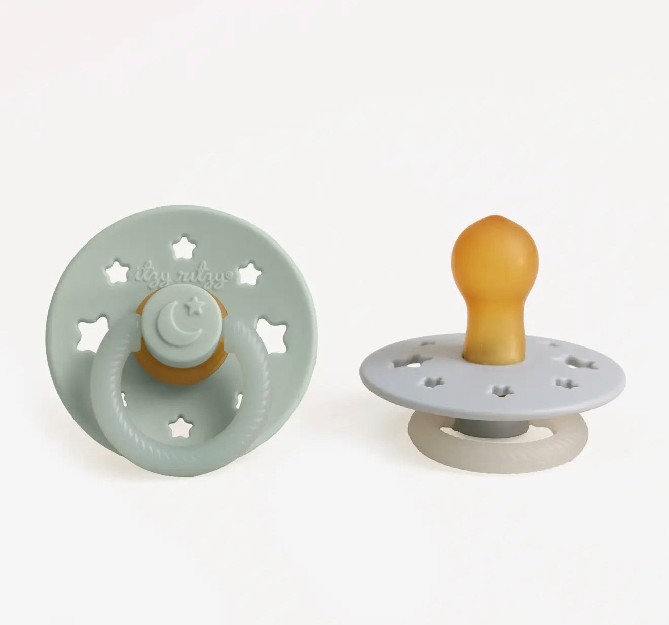 Itzy Soothers Natural Rubber Paci Sets