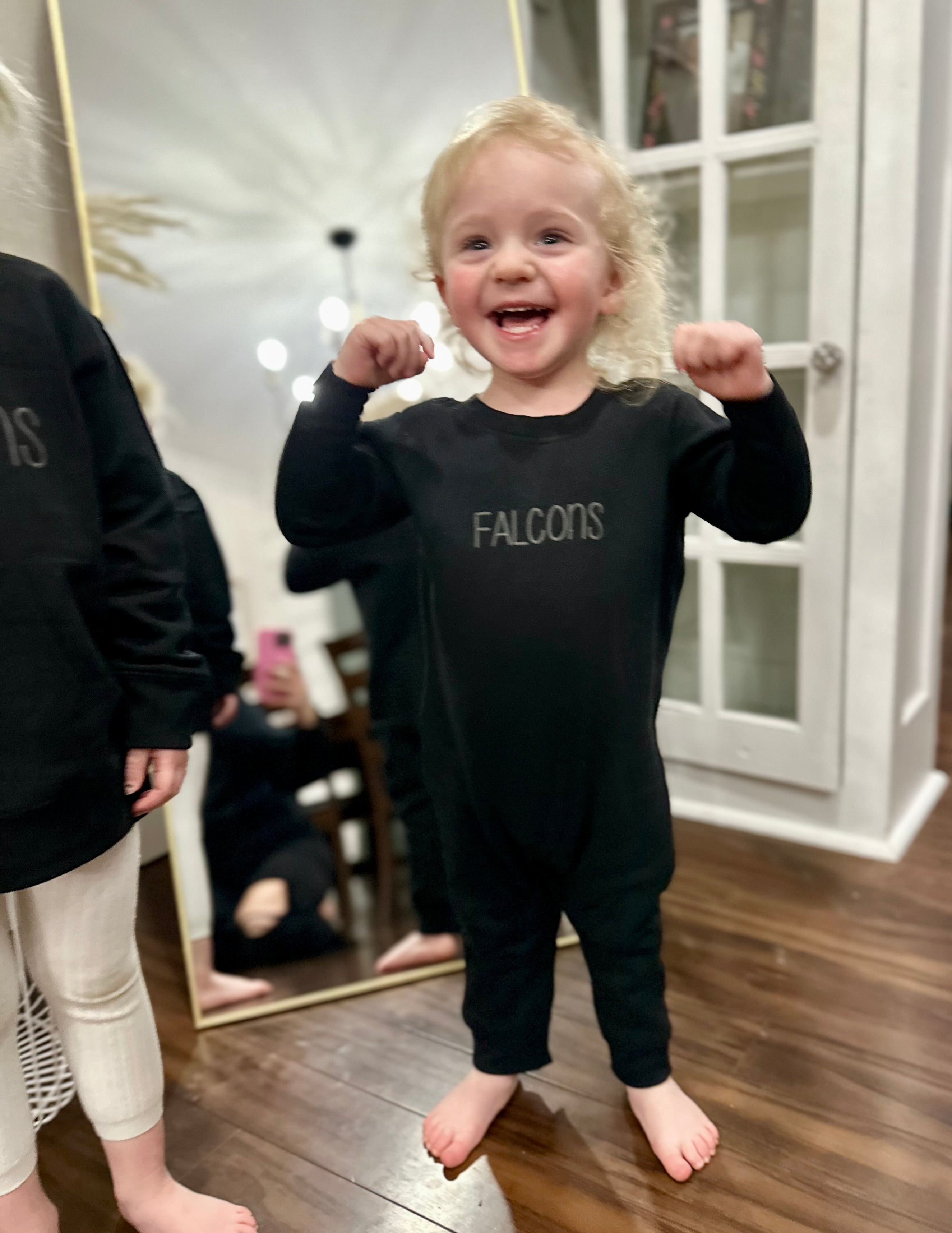 Black on Black Puff Falcon Crews