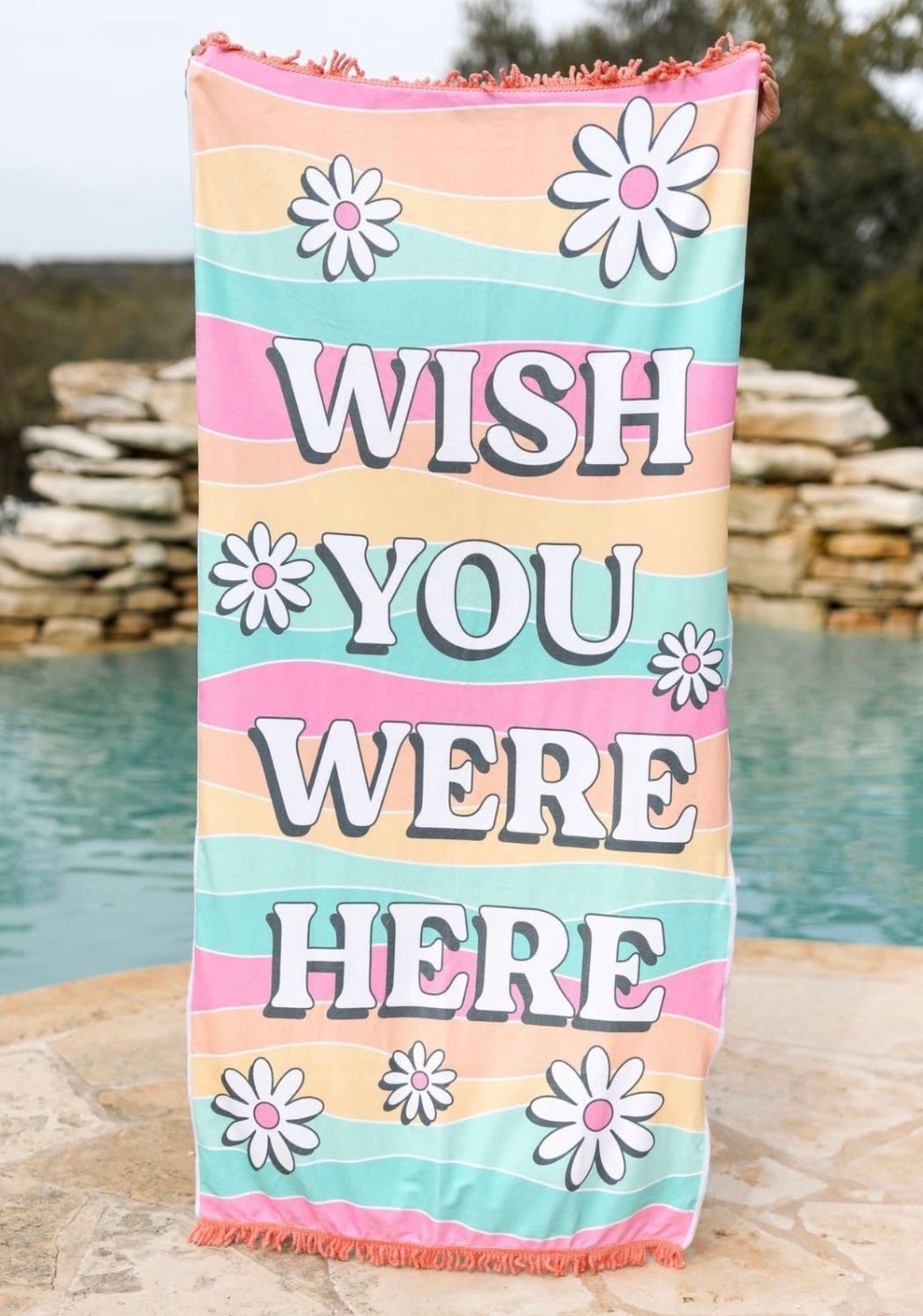 XL Fringe Beach Towels