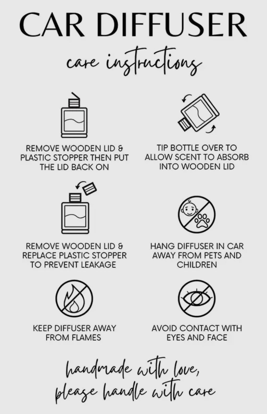 Summer Scent Car Diffusers