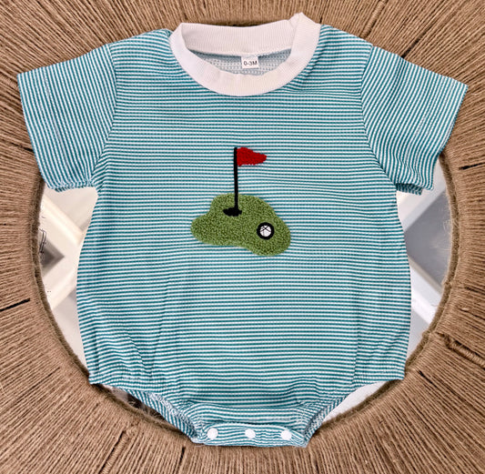 Golf Infant Stripe Bubble